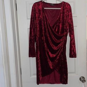 SHEIN Velvet Dress, SZ 2XL